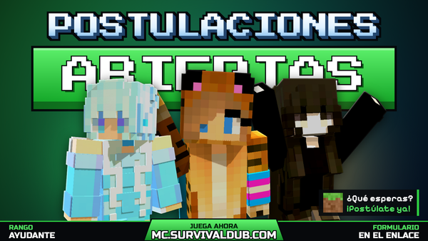 📢 ¡POSTULACIONES ABIERTAS!
